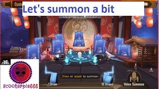 Onmyoji let's summon a bit