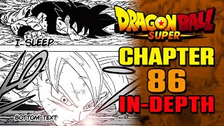 Dragon Ball Super Manga Chapter 86 IN-DEPTH Review