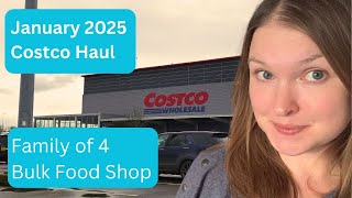 Costco Food Haul - UK Family of 4