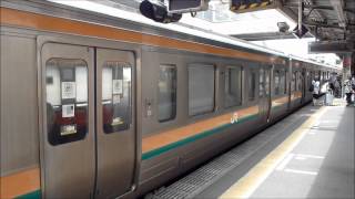 【211系】高崎線 宮原到着-発車