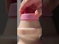 making peach yakult in a cute bottle 🍑