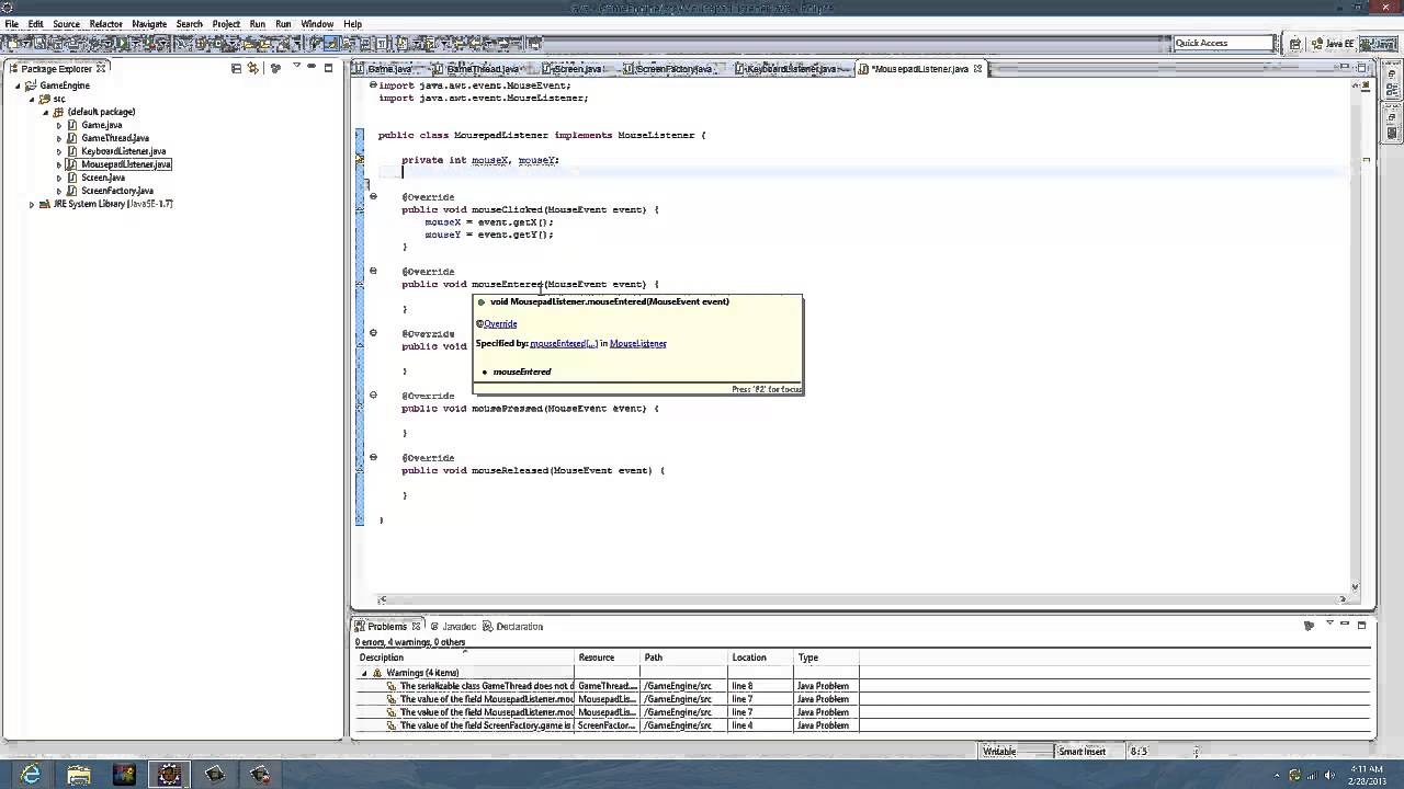 Java Creating A Game Engine Youtube