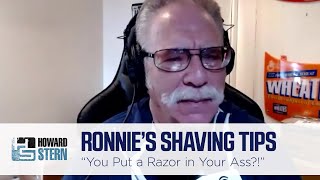 How Ronnie Shaves His A**hole