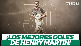 ¡50 GOLES en el América! Estos son los grandes goles de la 'Bomba' Henry Martín I TUDN
