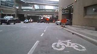 Simcoe St obstructions and new bollards