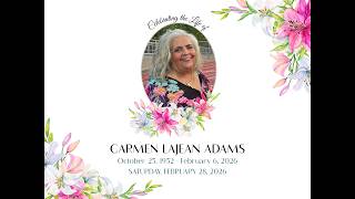 Carmen LaJean Adams' Homegoing Celebration (February 28, 2026)