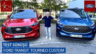 İzmitli Ford Transit Custom ve Tourneo Custom yenilendi/ İlk test sürüşü