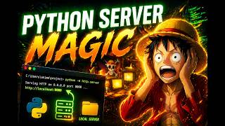 how to create your own local server using Python
