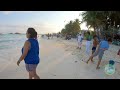 4k beach walk playa del carmen beach incredible day summer 2022