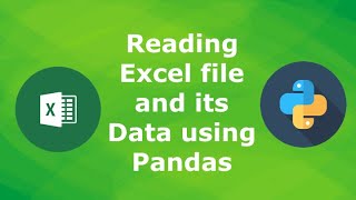 Reading Excel file and its Data using Pandas