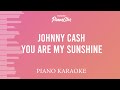 Karaoke Piano You Are My Sunshine - Johnny Cash