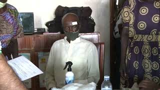 PAKISTANIS OPHTHALMOLOGISTS ATTENDS TO EYE PATIENTS AT LIRA REGIONAL REFERRAL HOSPITAL YESTERDAY.