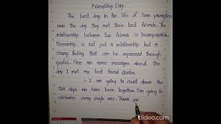 Happy friendship Day