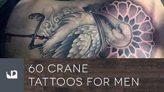 60 Crane Tattoos For Men