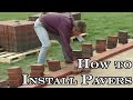 Installing Pavers. How to Cover a Concrete Patio Installing Pavers. How to Cover a Concrete Patio