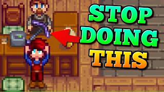 10 Stardew Valley Beginner Mistakes You Must Avoid