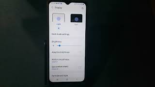 samsung A13 font size setting, increase font size, decrease font size