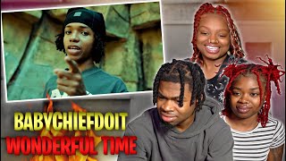 FIRST LISTEN!! BabyChiefDoit - Wonderful Time (Official Music Video) | REACTION