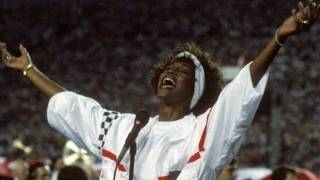 Whitney Houston National Anthem Super Bowl Performance Video 1991