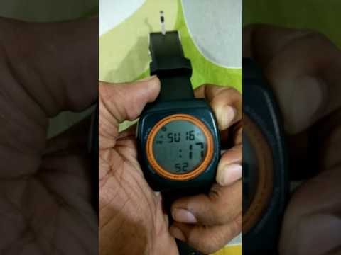 Puma Digital Watch. How to set time. Puma Digital Watch. How to set time.