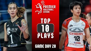 Top 10 Plays of Game Day 20 | 2024-25 PVL All-Filipino Conference