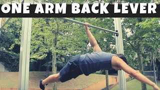 ONE ARM Back Lever Tutorial - Workout Union