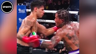 Boxer KO's Opponent with VICIOUS Body Shot