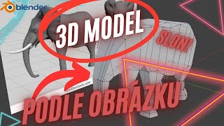 🟦🔴JAK VYMODELOVAT 3D MODEL POMOCÍ FOTOGRAFIE? ČÁST 1 !!! (BLENDER)🔴🟦🐘