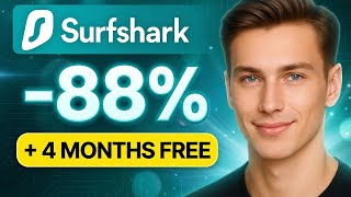 Surfshark Coupon Code ✅ Get 88% OFF + Extra Free Months (Best VPN Deal)