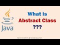 Java Core - What is abstract class in Java