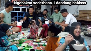 Tahun Baru ‼️ Makan Bakso Sederhana Dan Ngumpul Bersama