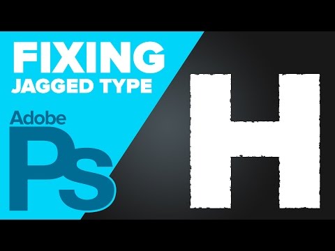 How to Fix Jagged Text in Photoshop How to Fix Jagged Text in Photoshop