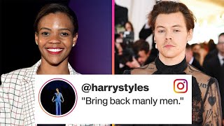 Harry Styles CLAPS BACK at Candace Owens After Dissing Him For Wearing a Ball Gown