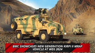 BMC showcases new generation Kirpi II MRAP vehicle at WDS 2024