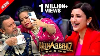 Bharti Gets Close To Mithun Da, Records Funny Reel | Hunarbaaz Promo