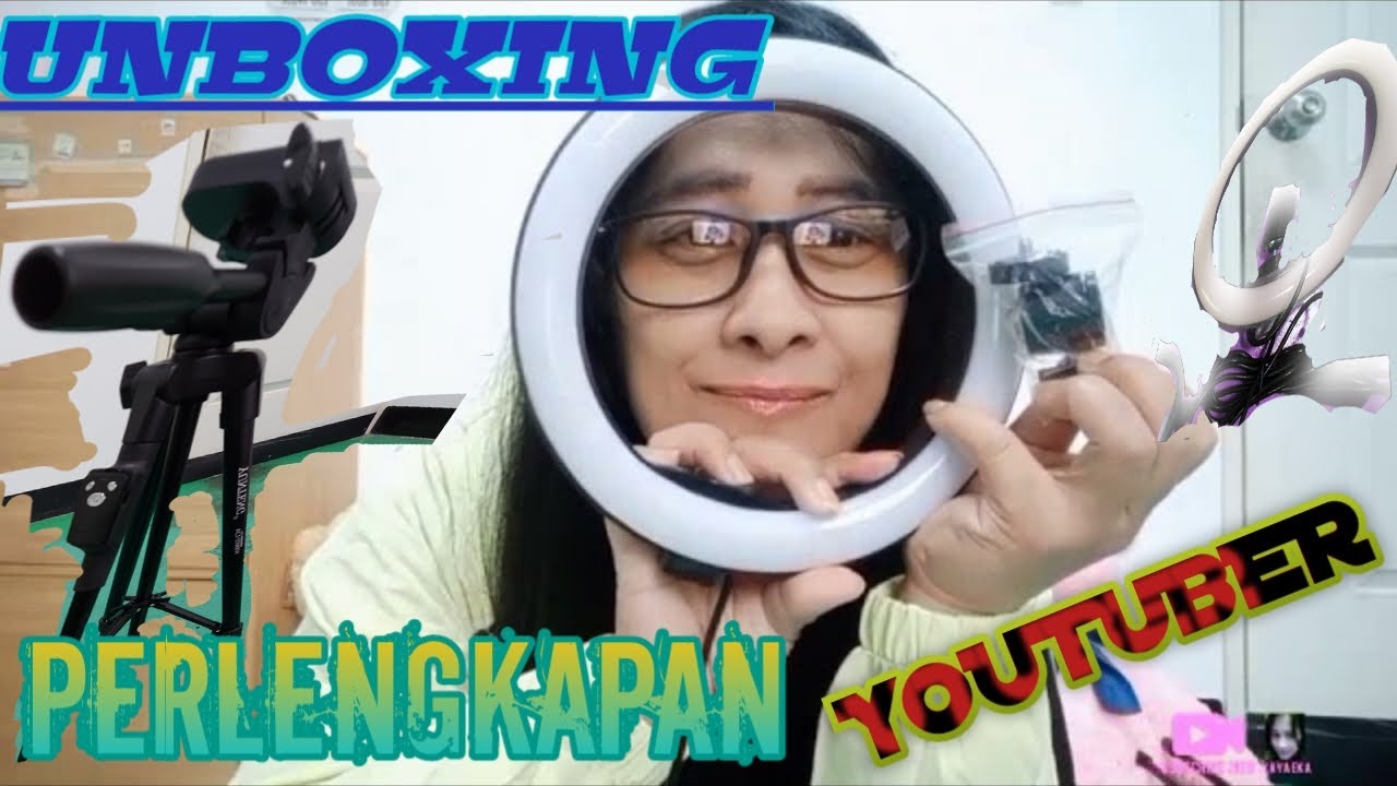 45 Unboxing Perlengkapan Youtuber Youtube