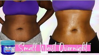 Lose up to -10cm off your belly Overnight! Instant Results using Vicks Vapor Rub Hack