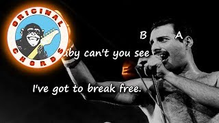 Queen - I Want To Break Free - Chords & Lyrics