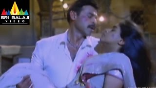Gharshana Movie Venkatesh Emotional Scene | Venkatesh, Asin | Sri Balaji Video