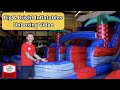 Unboxing Big and Bright Inflatables Dual Lane Water Slide - The Jump Off