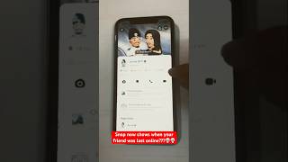 Snapchat last seen👀 #snapchat #secrethacks #snap #tipsntricks #lastseen #fyp