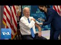 Biden Gets Updated COVID Booster Shot | VOA News