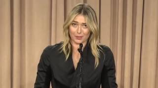 Maria Sharapova's perfect English