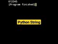 python string | python tutorial | cbse board class 11 computer science with python #Shorts #eics