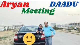 Meeting Grandfather after so long || Aryan missed Daadu #as_vlogging #grandson #daadu #grandfather