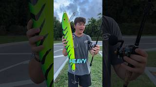 RAPALA GIANT LURE !!! 😮 #bassfishing #shorts