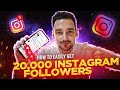 How To EASILY GROW 20K Followers On Instagram In 1 Month (From ZERO)