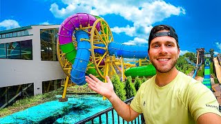 America's FIRST ROTATING Water Slide | A FULL Day Of Wisconsin Dells BEST Attractions