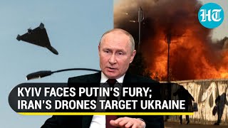 Putin’s men attack Kyiv with swarm of Iran-made Kamikaze drones 5 times | Russia-Ukraine War