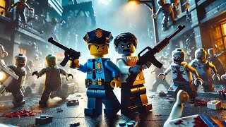 LEGO POLICE CITY \u0026 ZOMBIE: Mission Impossible | Zombie Apocalypse | Brick Rising